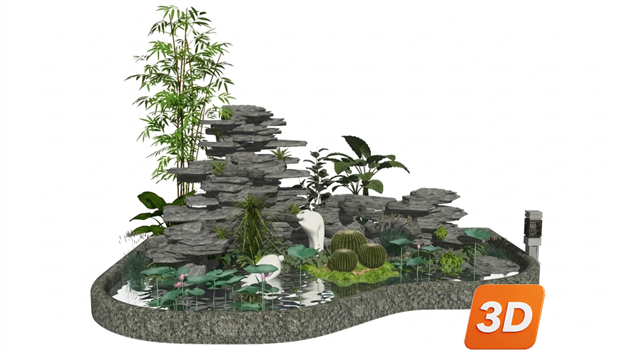 Rockery Skp Files